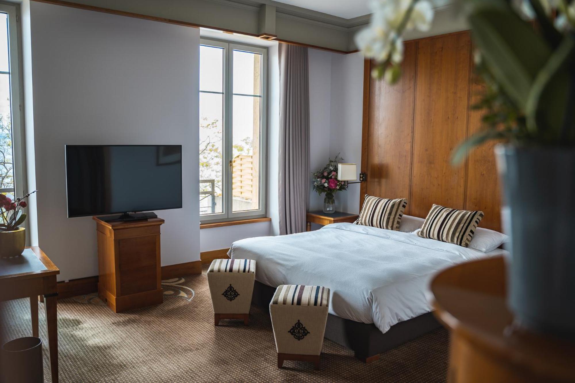 Beau Rivage Hotel Neuchâtel Eksteriør bilde A room at the hotel