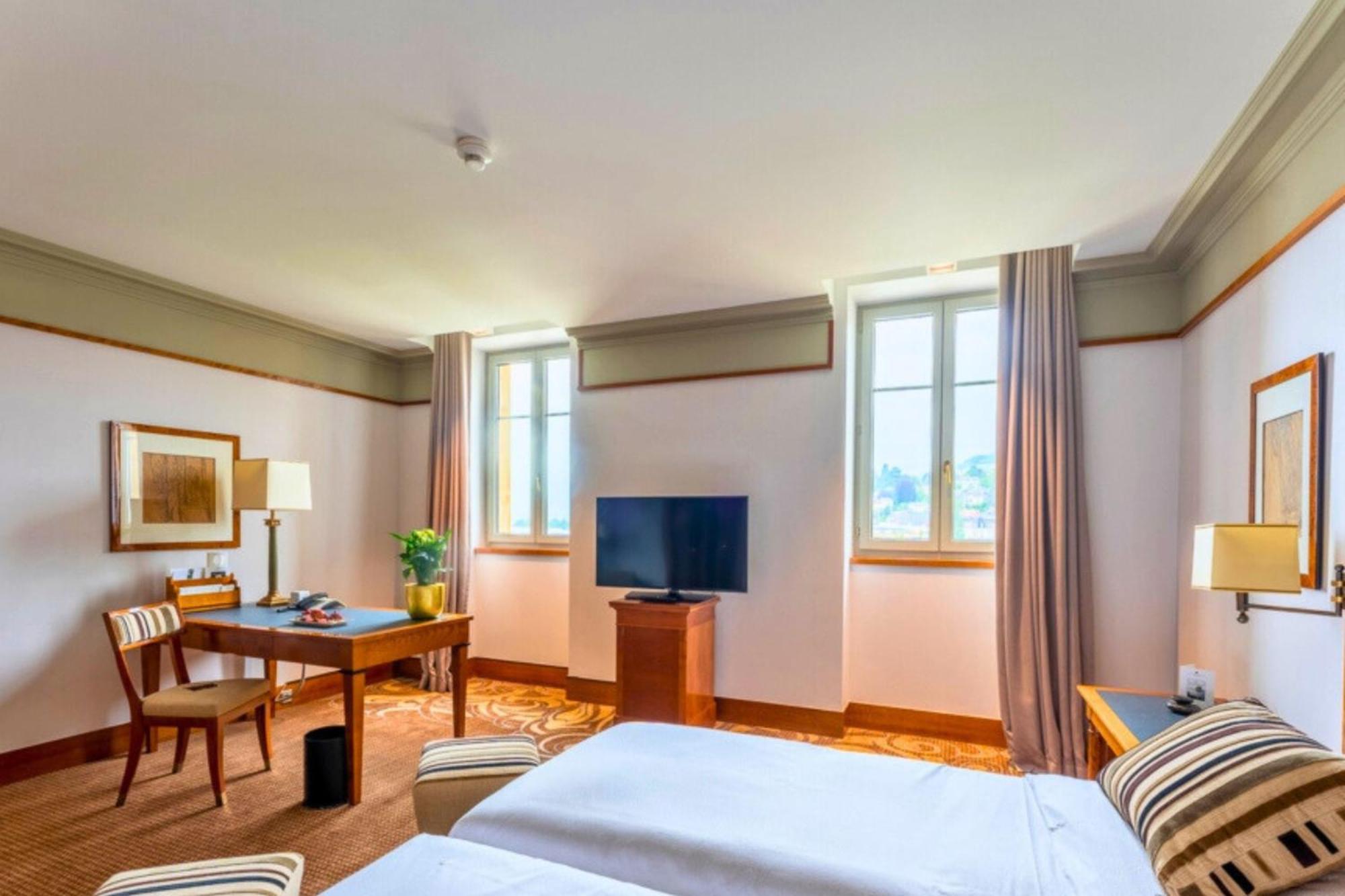 Beau Rivage Hotel Neuchâtel Eksteriør bilde A room at the hotel